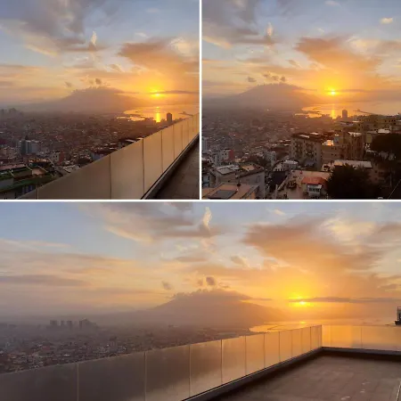 Terrazza Manu - Loft Suspended Over The City-vomero Lägenhet